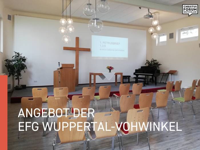 Angebot der EFG Wuppertal-Vohwinkel