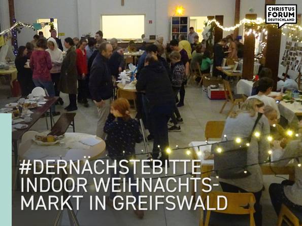 Indoor-Weihnachtsmarkt in Greifswald