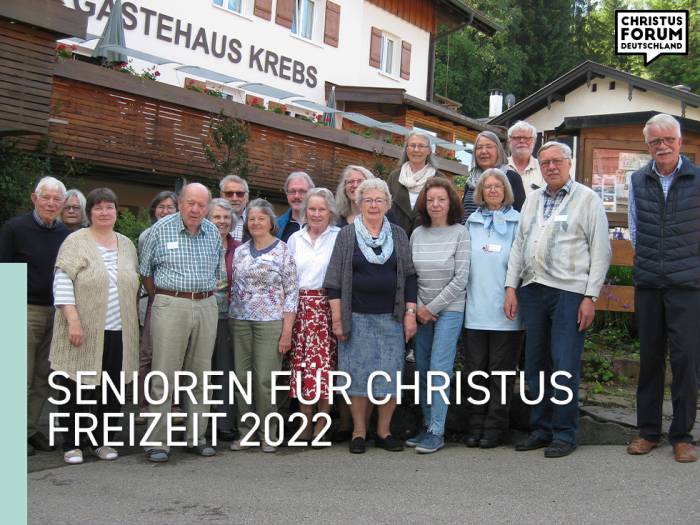 Senioren für Christus Freizeit 2022
